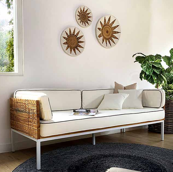 BALI Väggdecoration 2 om set. handgjord