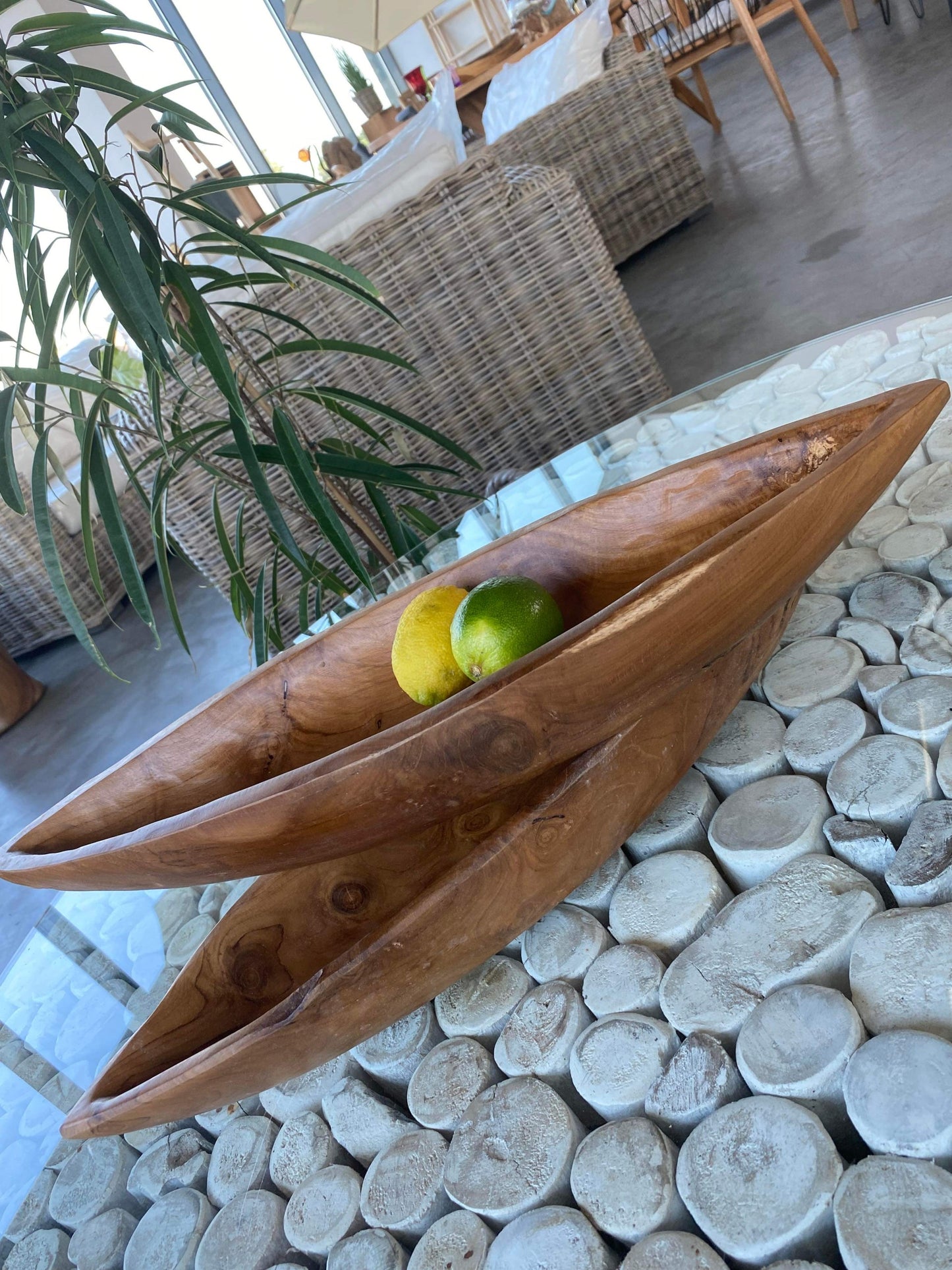 CANO Teak Trætønde 50 cm