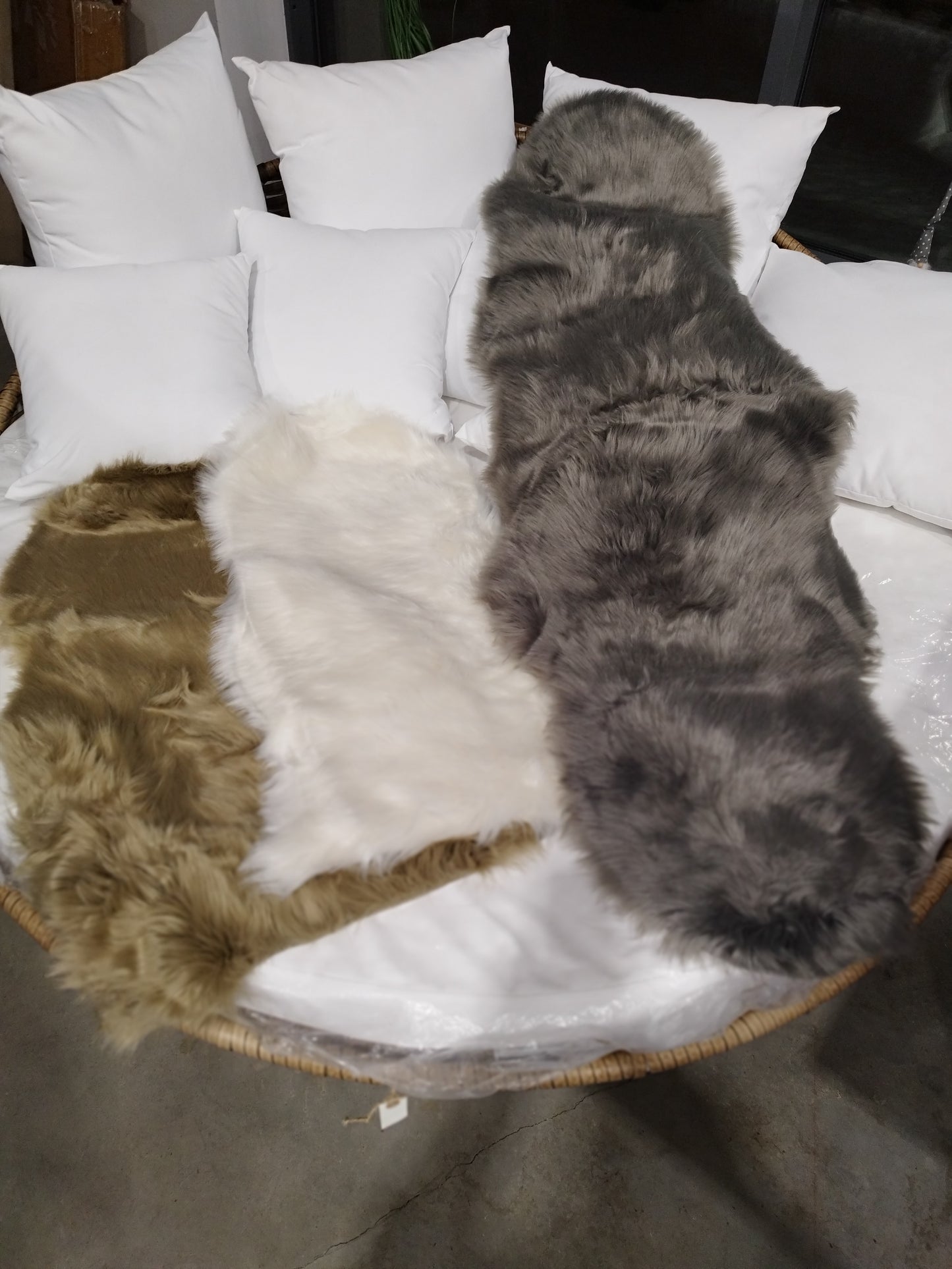 Imitation lambskin