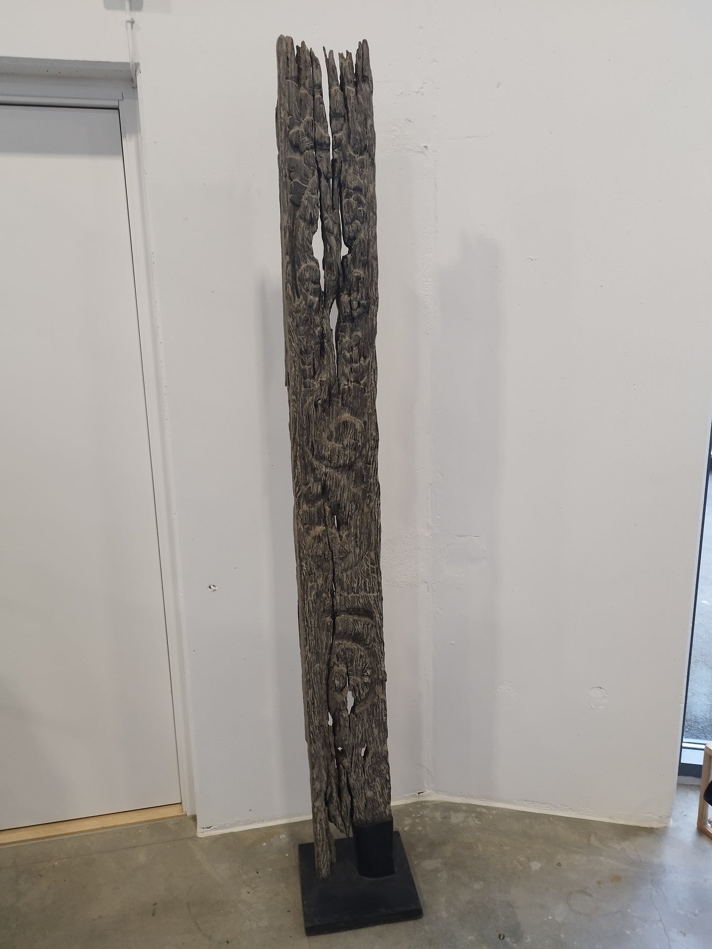 Skulptur Trä stor