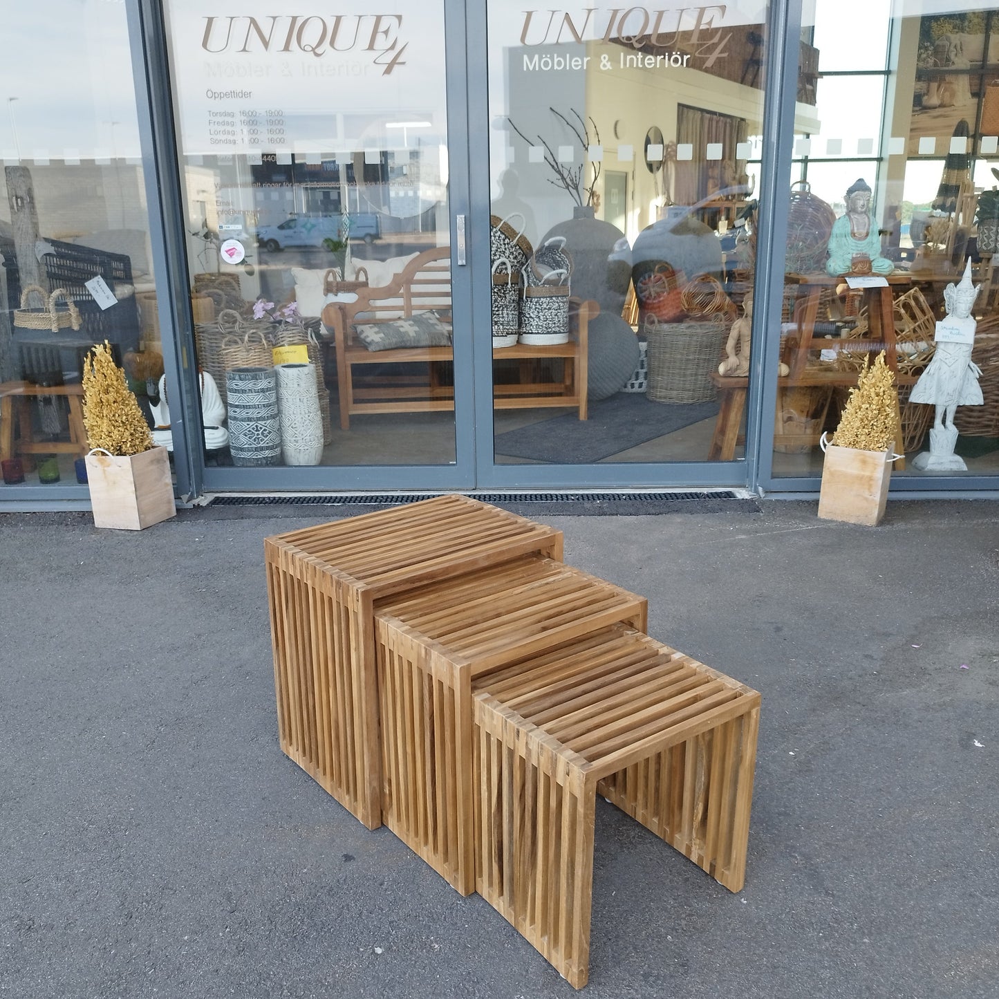 LINEA Sidebord sæt med 3 stk