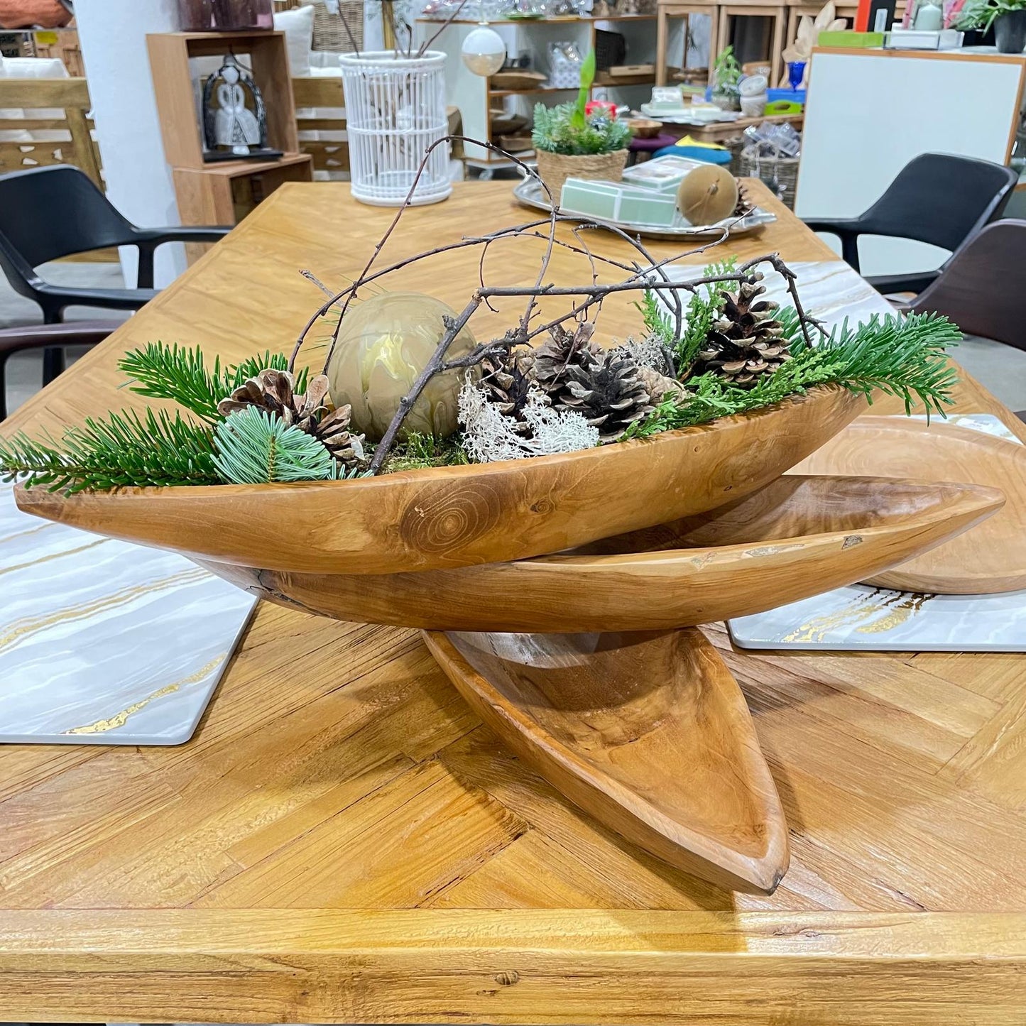 CANO Teak Trætønde 50 cm