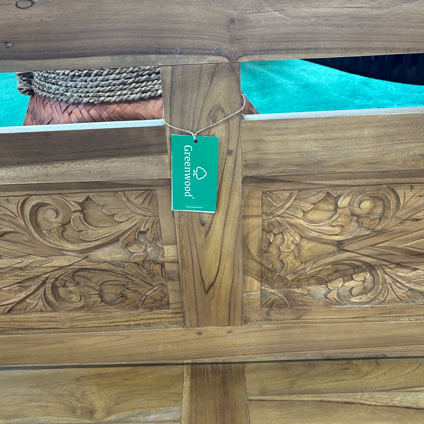 Cantik Trädgårdssoffa Teak 210 x100 x 100h