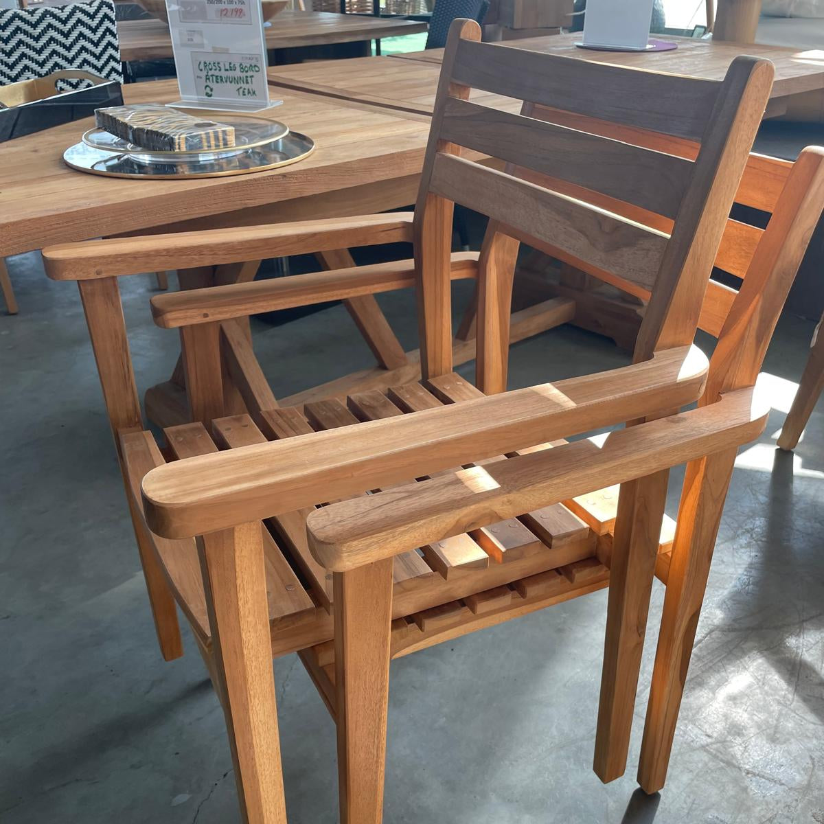 Ahmed Teak Trädgårdsstolar