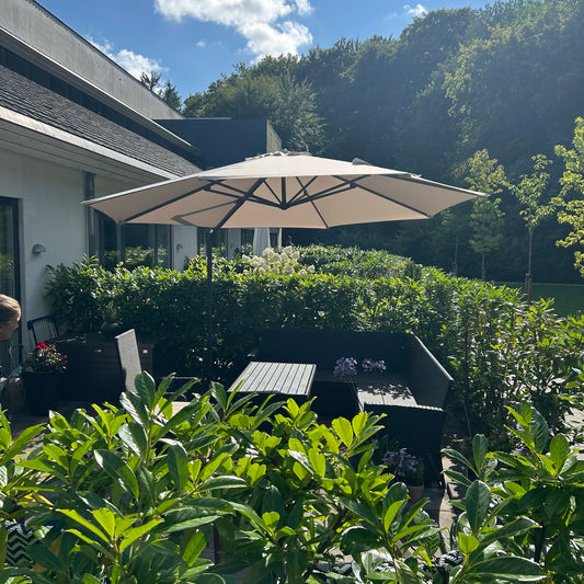 Royal Teak hængende parasol