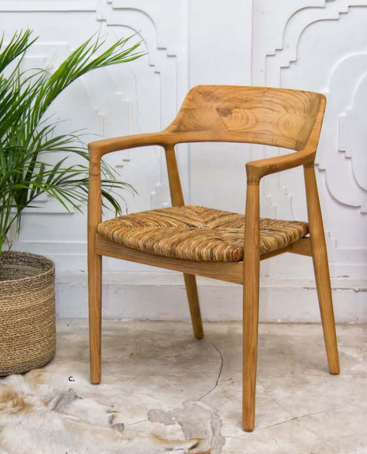 KENNEDY SPISESTOL Sungkai træ