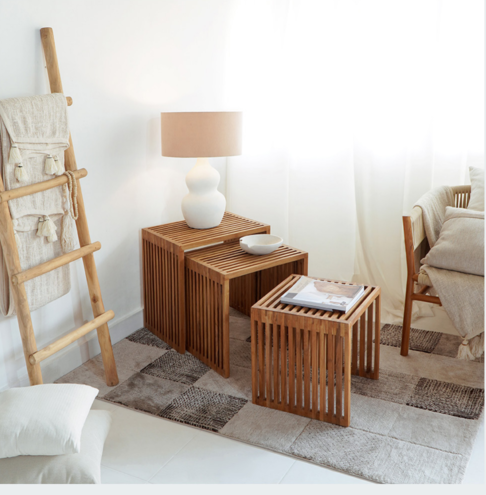 LINEA Sidobord 3-set