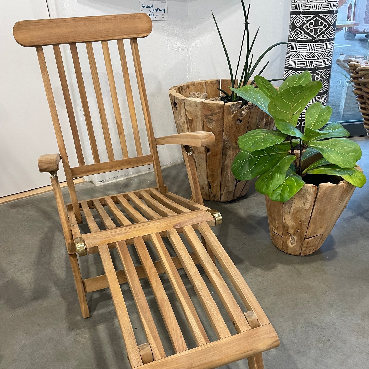 SANUR Deck Chair in Teak