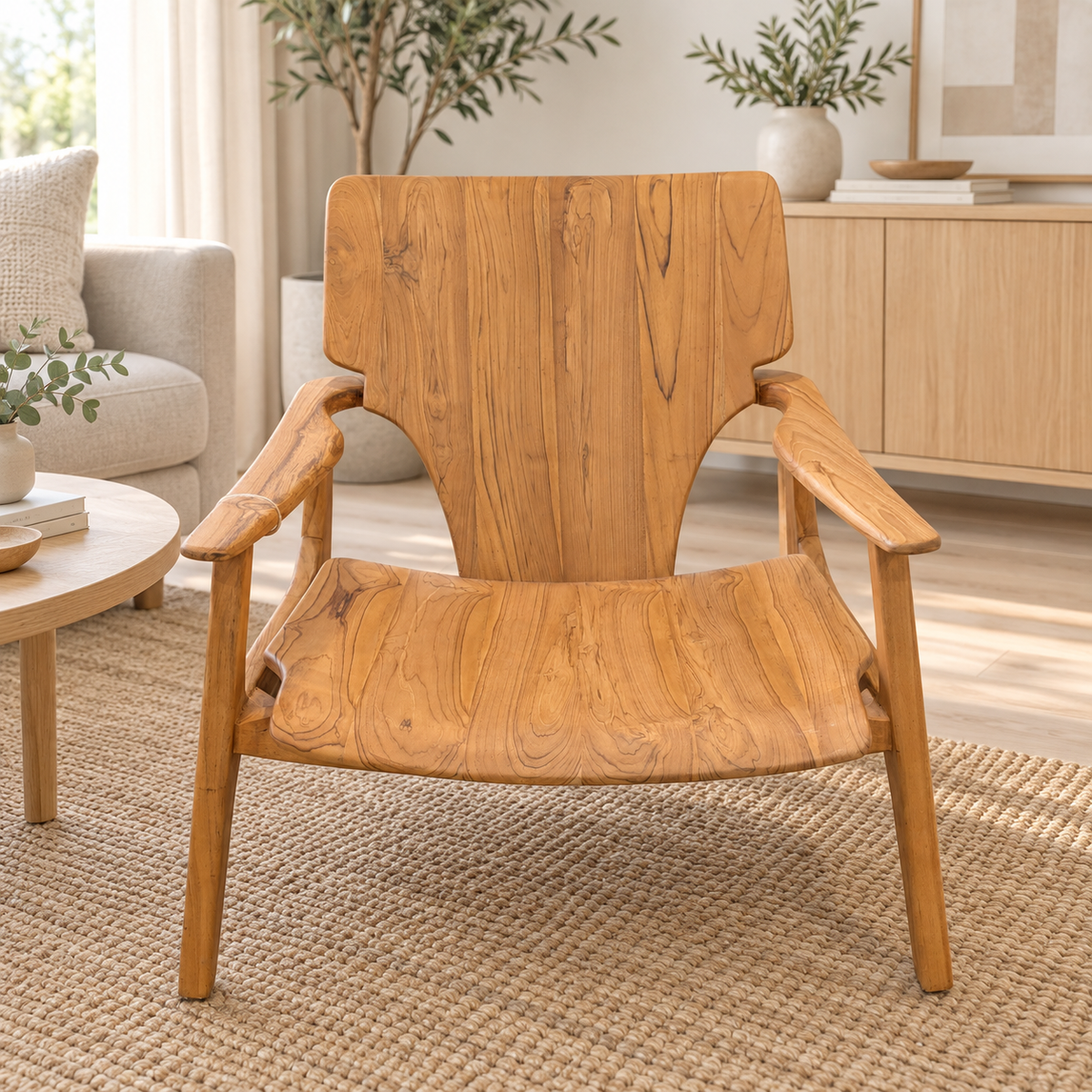 BRAZILIAN Fåtölj Teak 70 cm