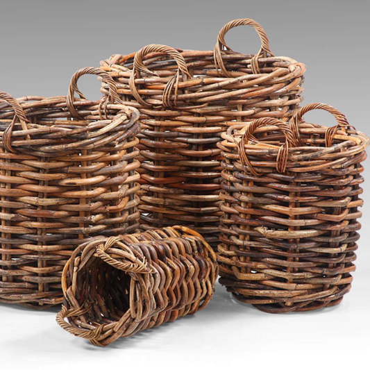 KURV PREMIUM RATTAN NATURAL Ø70/50/40/30 4 STK