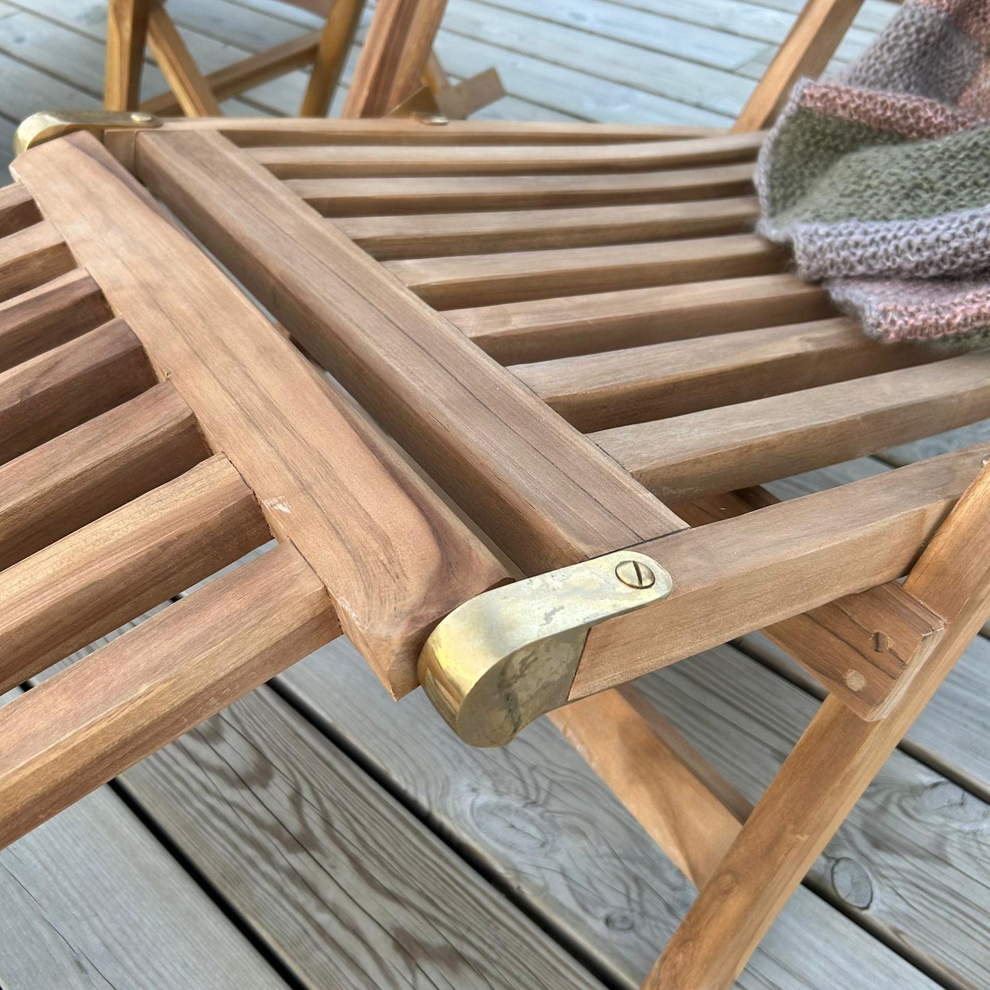 Sommertilbud Sanur Teak liggestole duo sæt