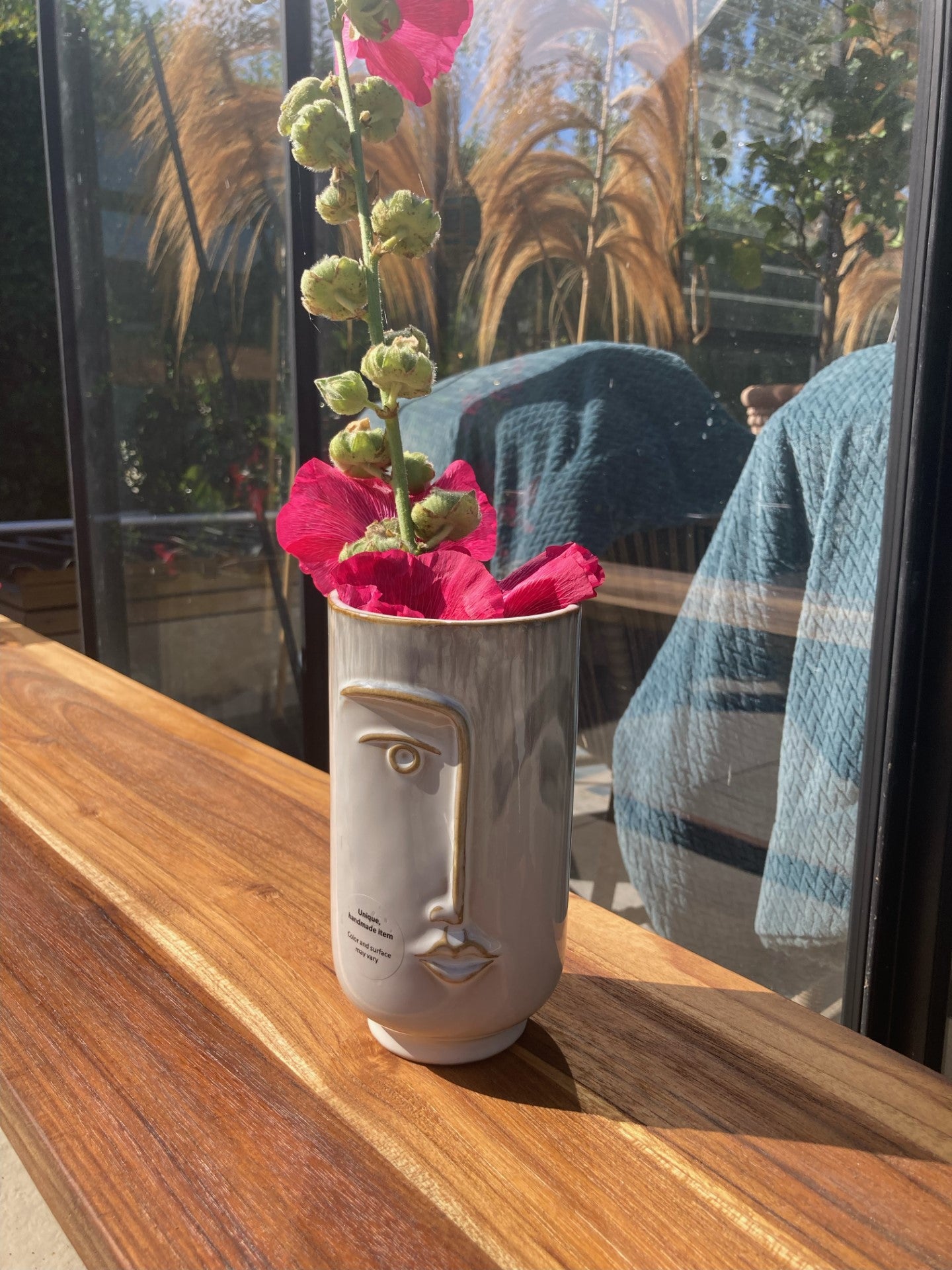 Vase Keramisk ansigt