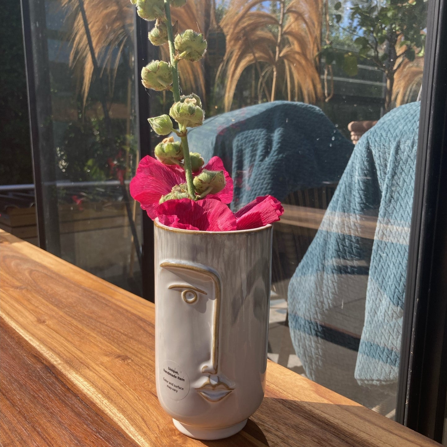 Vase Keramisk ansigt