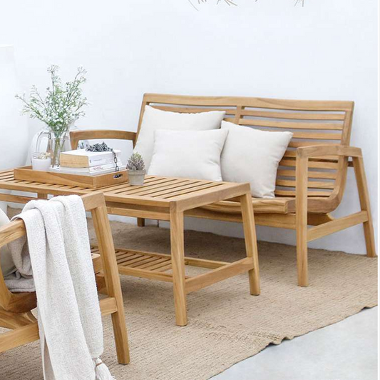 LOVINA TEAK LOUNGE SET