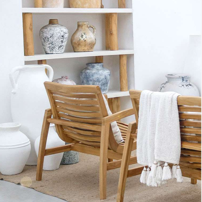 LOVINA TEAK LOUNGE SET
