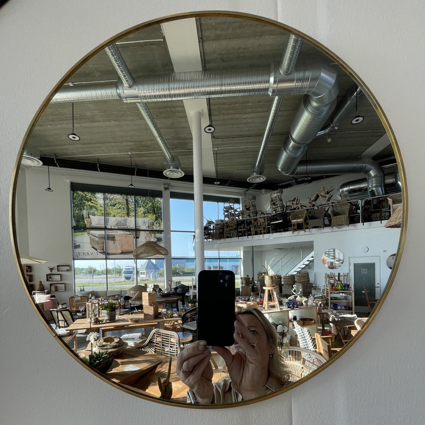 Jersey Väggpeglar Dia. 40cm