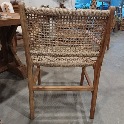 Damar Matstol med Armstöd - Teak & Rotting för Uteplatsen