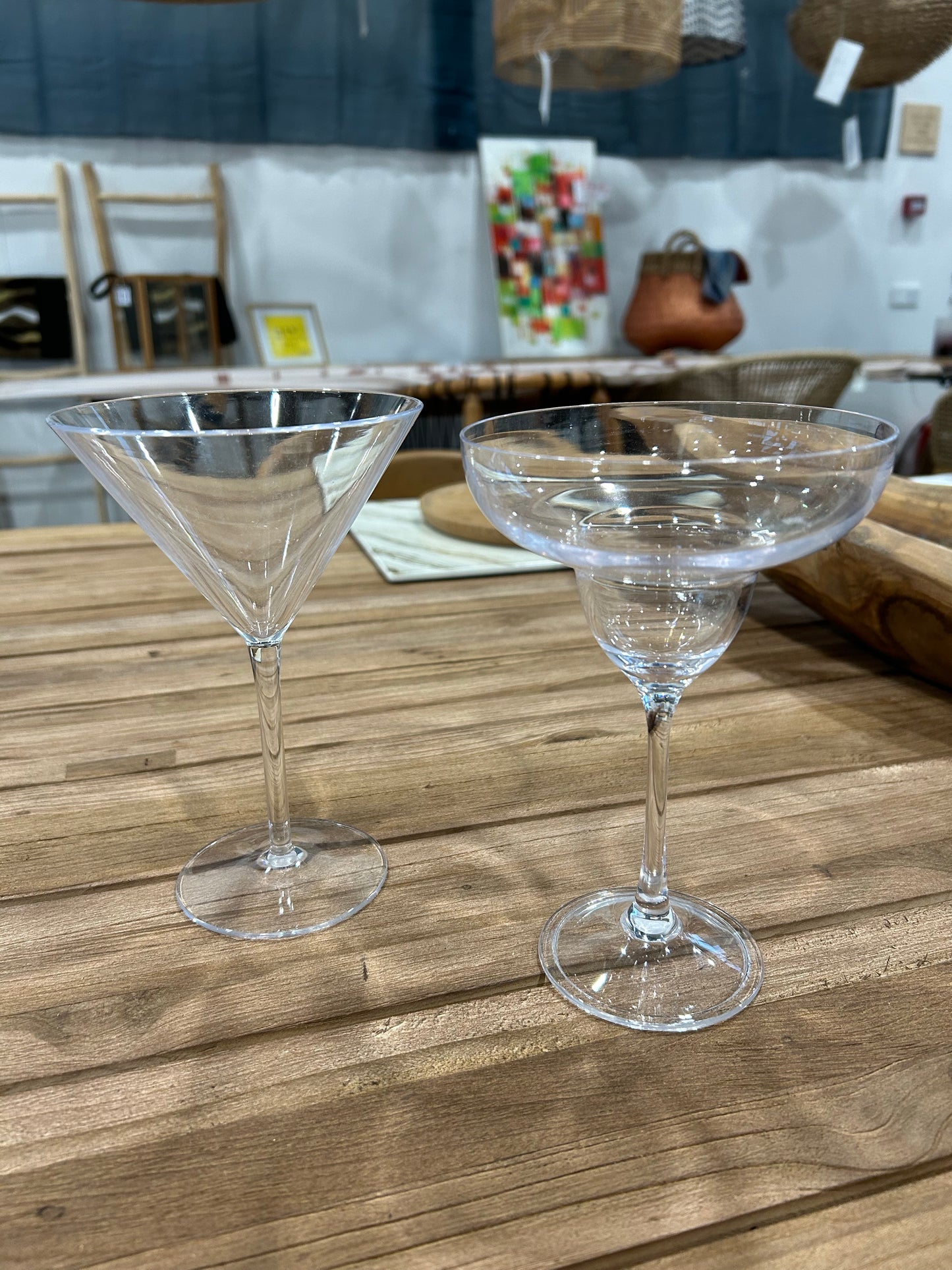 CASPARI Acrylic Cocktail glass in crystal clear