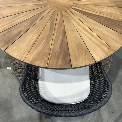 Matahari Teak Trädgårdsbord 140Ø