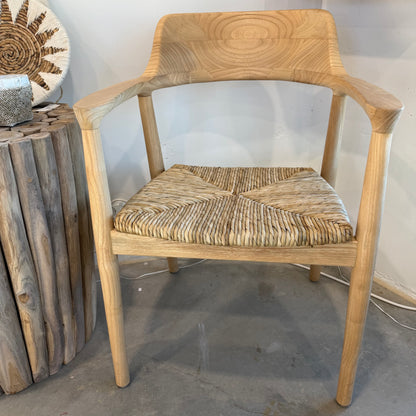 KENNEDY Spisestuestol Sungkai 58 cm