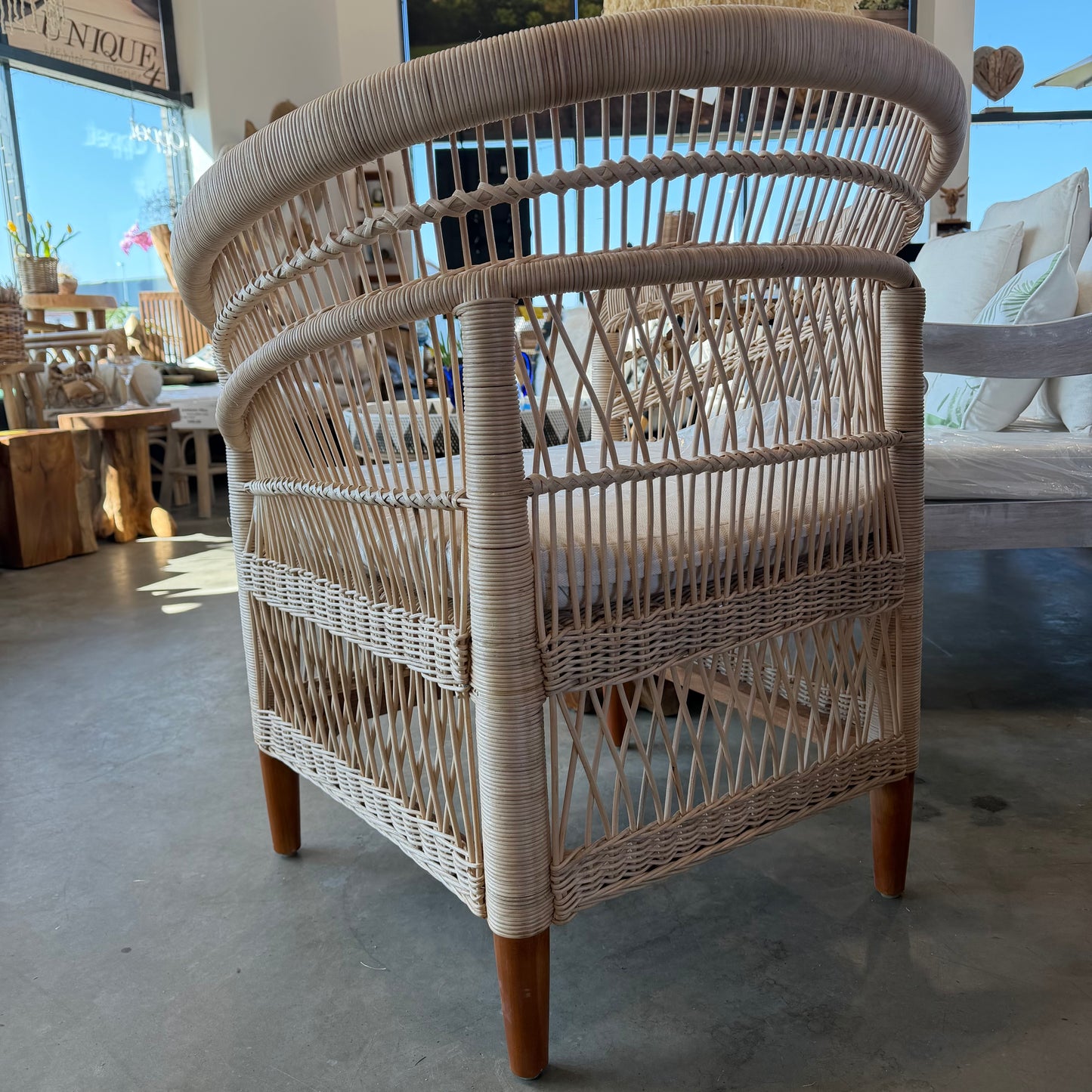 MALAWIAM Lænestol Rattan 80 cm