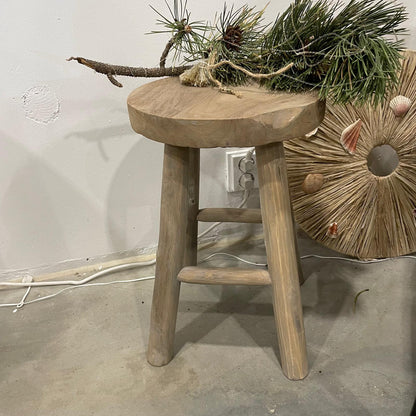 KANSAS Pall Teak Grå Ø30 cm