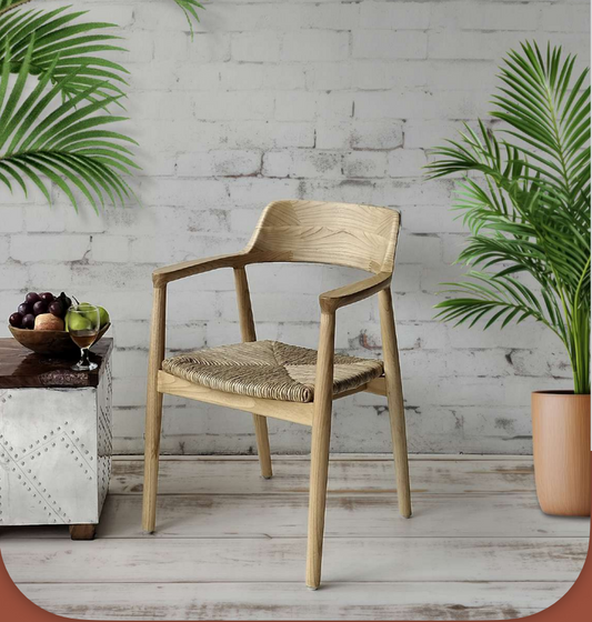 KENNEDY Spisestuestol Sungkai 58 cm