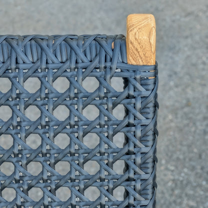 Denise Fällbar Loungestol i Teak & Rep – Premium Design