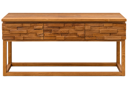 TAMA Konsolbord Teak 150 cm – 3 Lådor