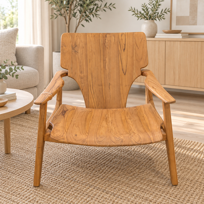 BRAZILIAN Fåtölj Teak 70 cm