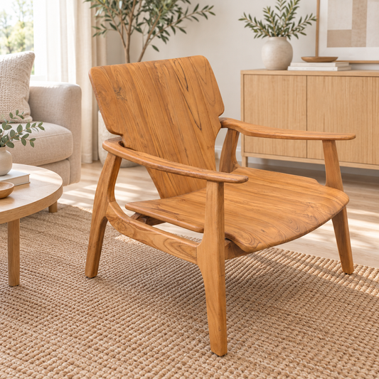 BRAZILIAN Fåtölj Teak 70 cm