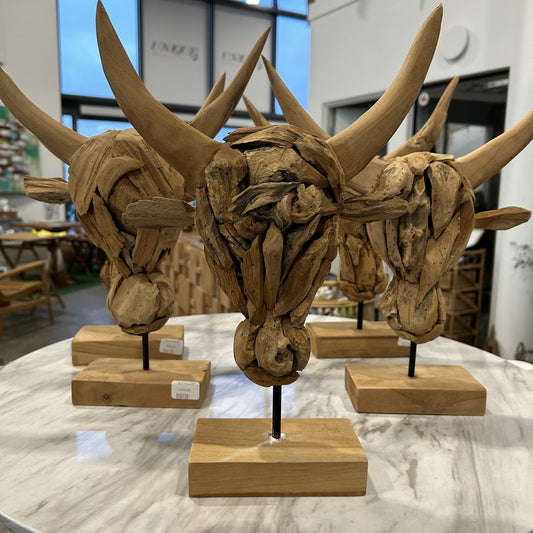 Nature decor Bull Head