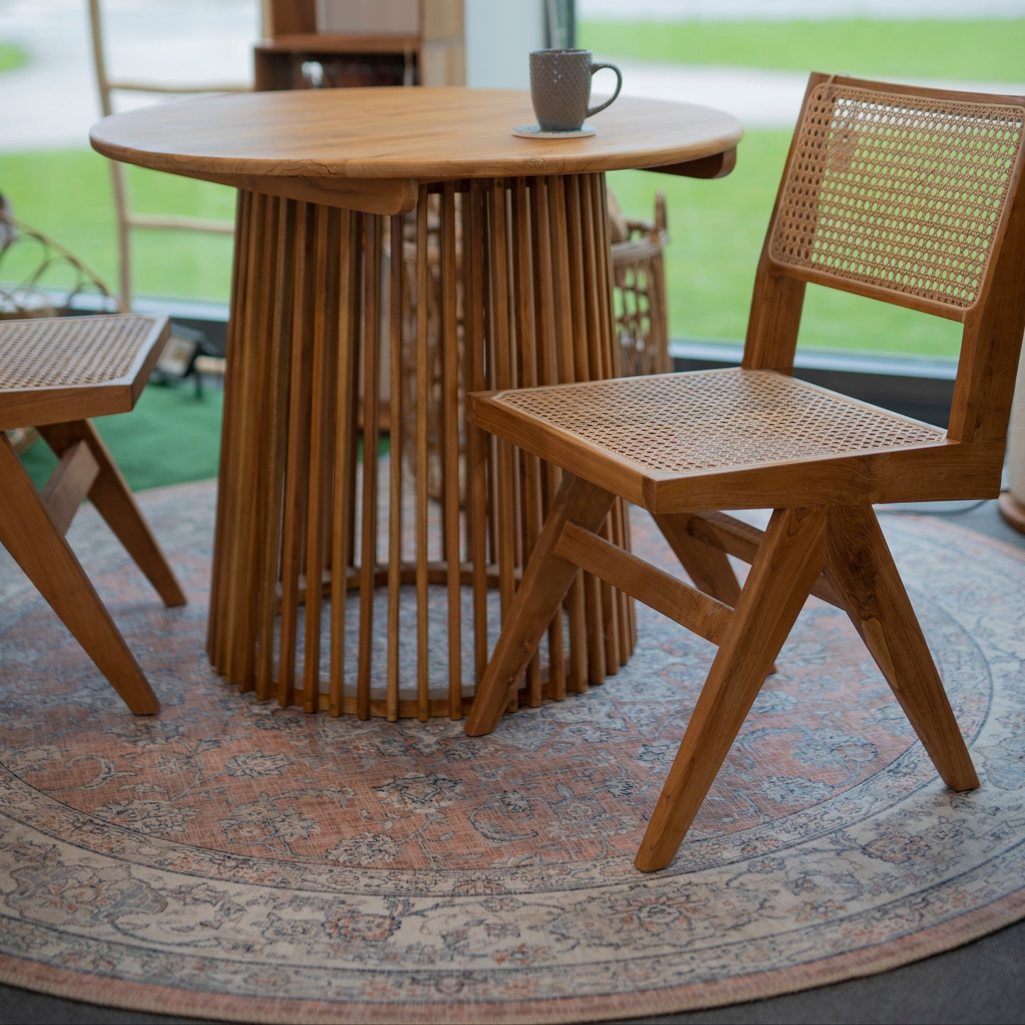 Orientalisk  Matta Rund