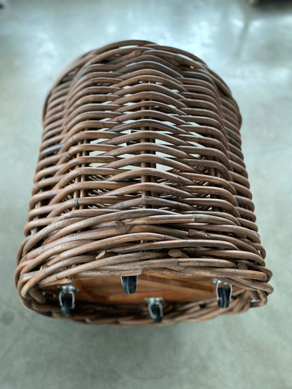 KORG MED HJUL PREMIUM ROTTING MÖRKBRUN Ø60/50 2ST