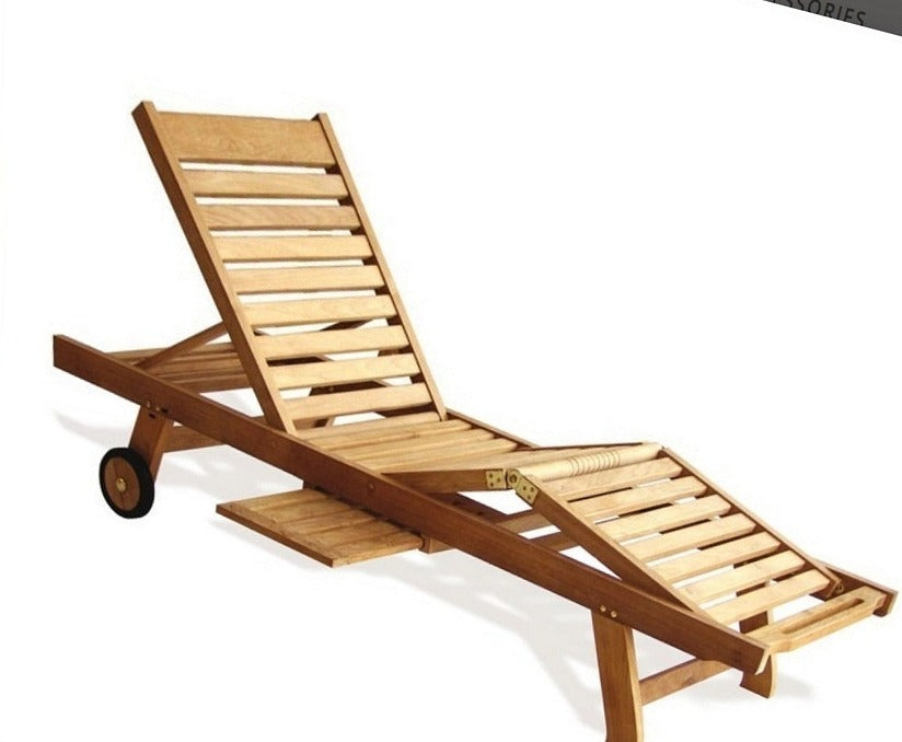 Royal Teak Frame Sunbed