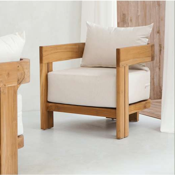 Ubud Lounge Lounge set. Beige